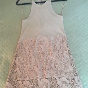 Free People Embellished Peach Dress